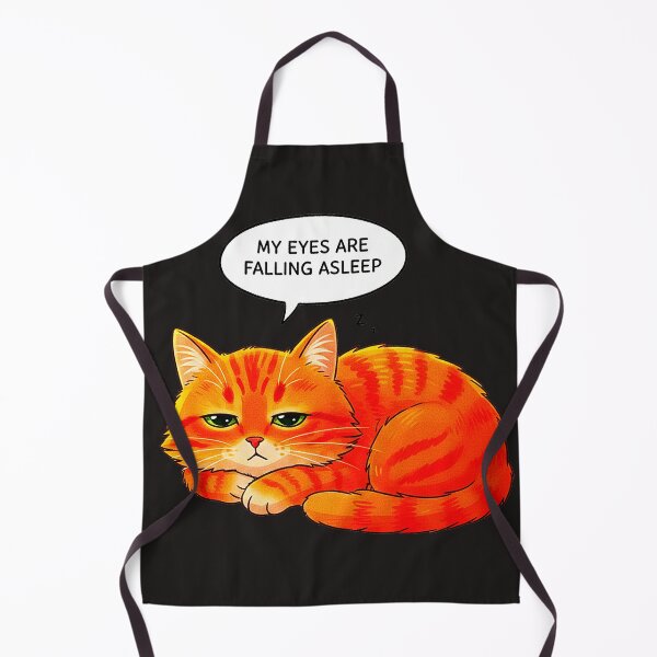 Item preview, Sleepy Ginger Cat | My Eyes Are Falling Asleep | RS Positive Series designed and sold by RS-Globalist-.
