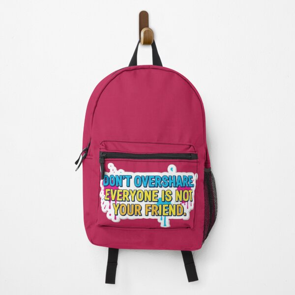 Item preview, Don’t Overshare Everyone Is Not Your Friend Sticker designed and sold by Scro-Ciob-Shop.