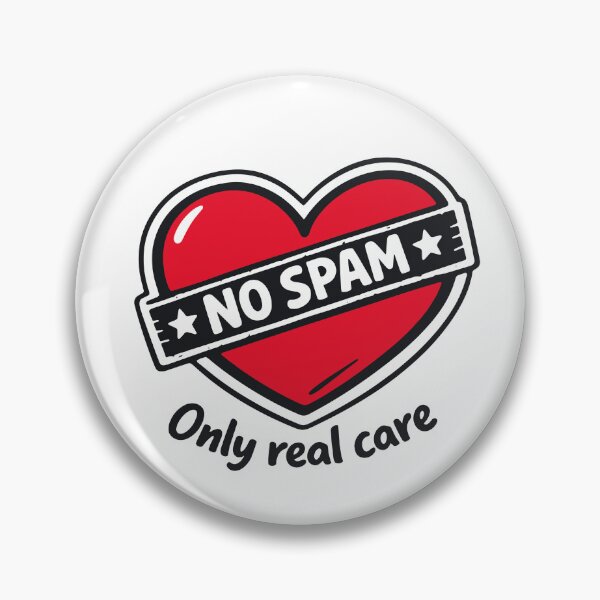 Item preview, No Spam Only Real Care designed and sold by SnappyPNG.