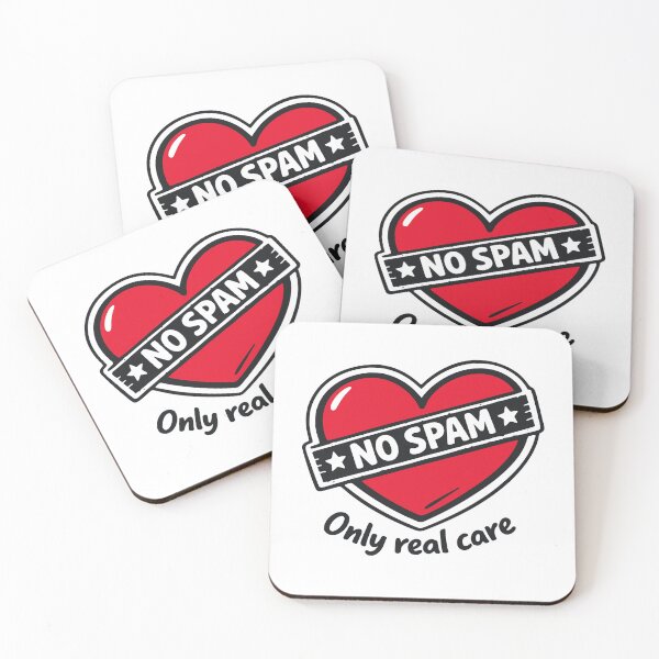Item preview, No Spam Only Real Care designed and sold by SnappyPNG.