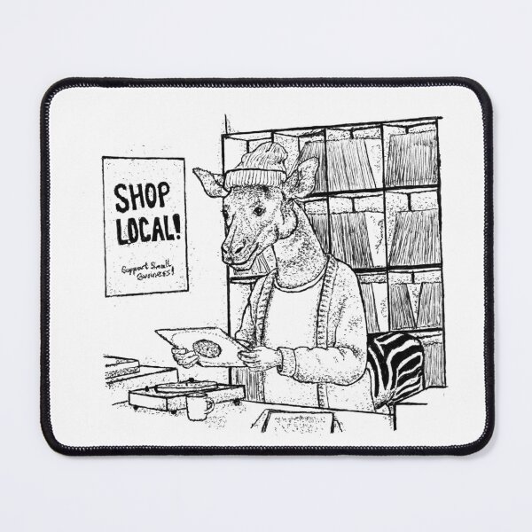 Item preview, The Okapi Vinyl Enthusiast designed and sold by wbhny.