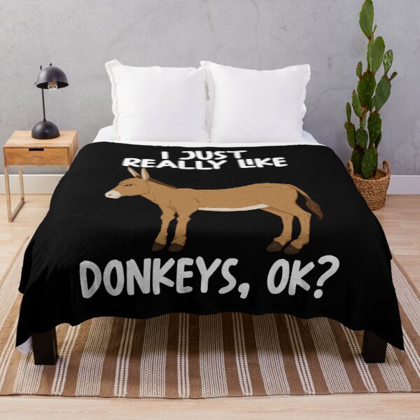 Item preview, I Just Really Like Donkeys Ok? designed and sold by GabbyKash.