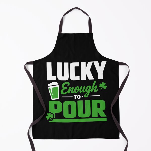 Item preview, Lucky Enough to Pour Irish designed and sold by FreshVibe Prints.