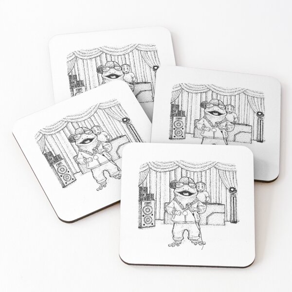 Item preview, Hip Hop Frog MC Rapper On Stage designed and sold by wbhny.