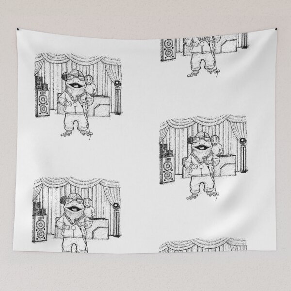 Item preview, Hip Hop Frog MC Rapper On Stage designed and sold by wbhny.