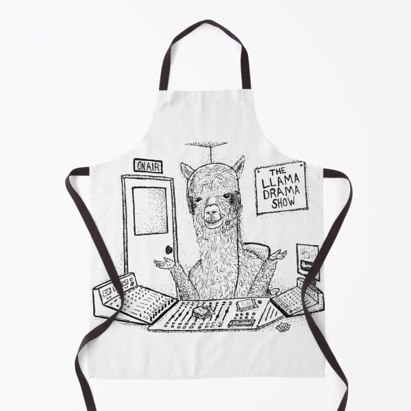 Item preview, The Llama Drama Show Podcast Radio Host designed and sold by wbhny.