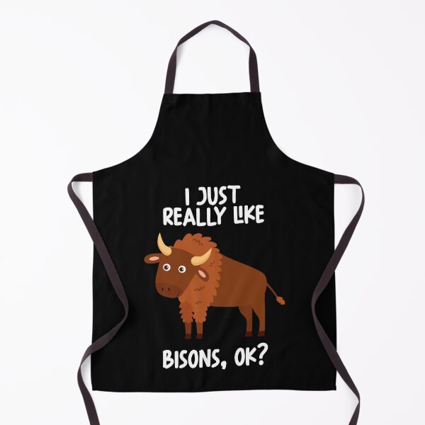 Item preview, I Just Really Like Bisons Ok? designed and sold by GabbyKash.