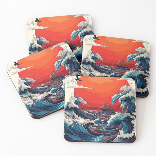 Item preview, Sunset in Old School Ink designed and sold by Retro Type.