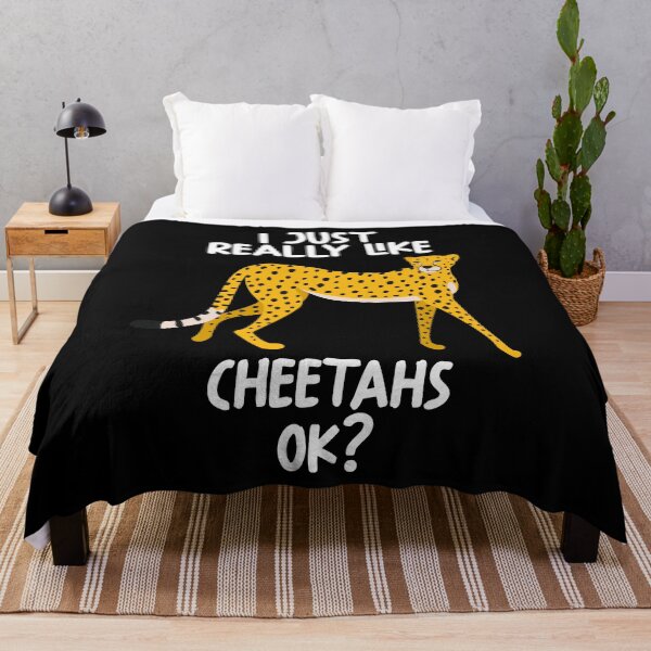 Item preview, I Just Really Like Cheetahs Ok? designed and sold by GabbyKash.