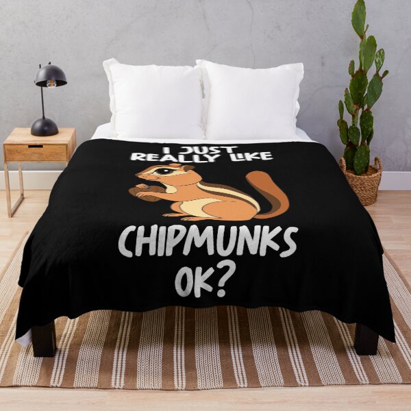 Item preview, I Just Really Like Chipmunks Ok? designed and sold by GabbyKash.