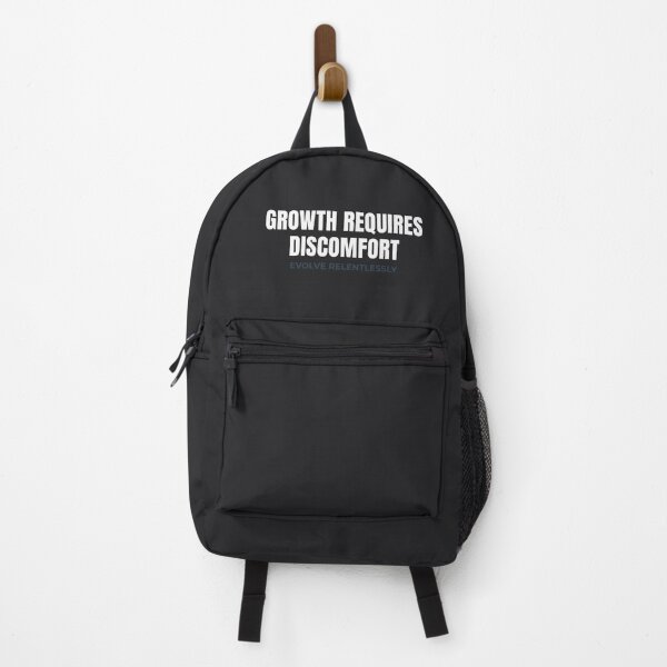 Item preview, Growth Requires Discomfort Motivational Shirt – Evolve Relentlessly Mindset Quote Gift for Personal Development designed and sold by MillionaireGenZ ⭐⭐⭐⭐⭐ (5.0).