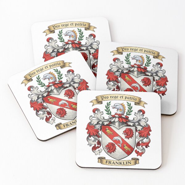 Item preview, The Franklin Family Coat of Arms designed and sold by BagTown Clans.