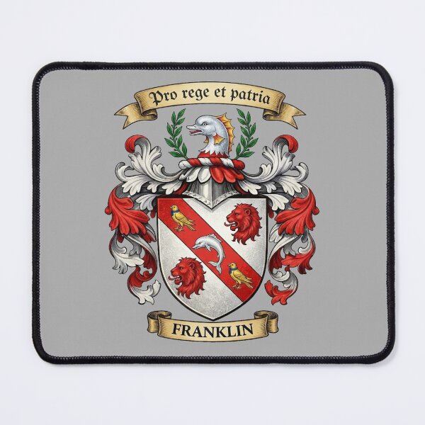 Item preview, The Franklin Family Coat of Arms designed and sold by BagTown Clans.