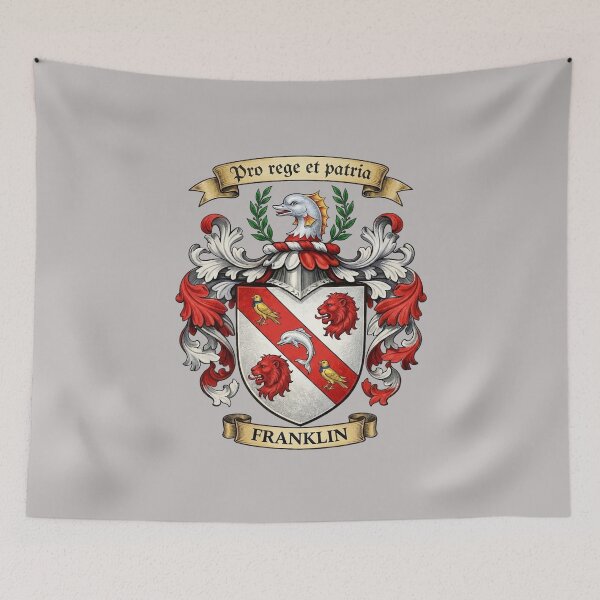 Item preview, The Franklin Family Coat of Arms designed and sold by BagTown Clans.