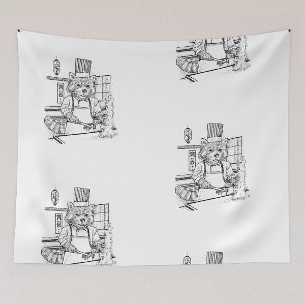 Item preview, Red Panda Hibachi Teppanyaki Chef designed and sold by wbhny.