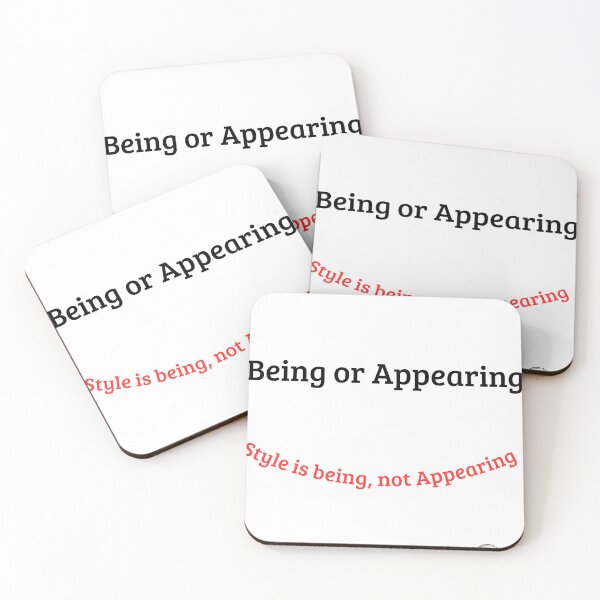 Item preview, Being or Appearing-Italian Style Philosophy Dilemma designed and sold by TheItaliandilemma.