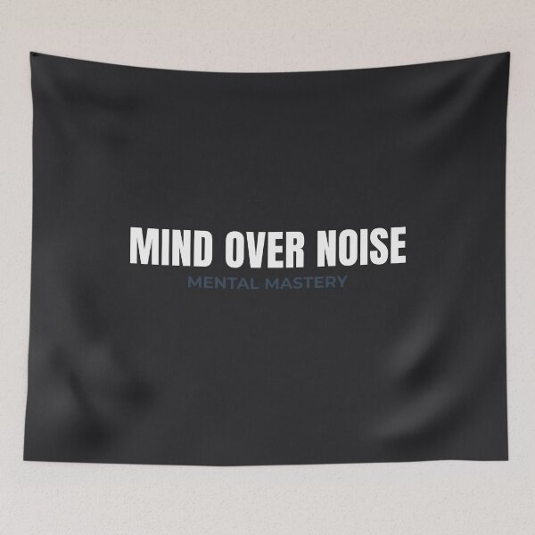Item preview, Mind Over Noise Motivational Shirt – Mental Mastery Quote Apparel for Focused Thinkers and High Performers designed and sold by MillionaireGenZ ⭐⭐⭐⭐⭐ (5.0).