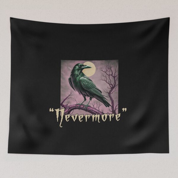Item preview, Raven saying Nevermore designed and sold by serenafincel.