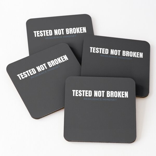 Item preview, Tested Not Broken Motivational Shirt – Resilience Mindset Quote Gift for Strong and Unstoppable Individuals designed and sold by MillionaireGenZ ⭐⭐⭐⭐⭐ (5.0).