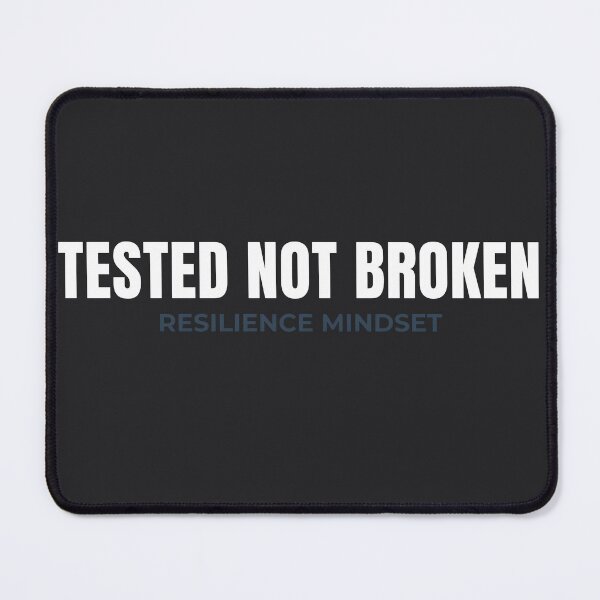 Item preview, Tested Not Broken Motivational Shirt – Resilience Mindset Quote Gift for Strong and Unstoppable Individuals designed and sold by MillionaireGenZ ⭐⭐⭐⭐⭐ (5.0).
