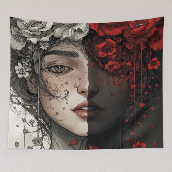 Item preview, Bloom of Duality designed and sold by AbstractAnom.