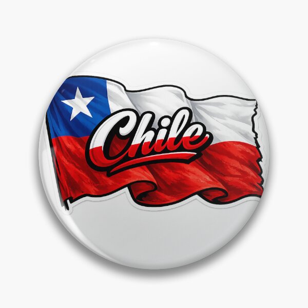 Item preview, Chile Waving Flag Design – Chilean Pride Patriotic Country Graphic designed and sold by GarnerSupplyCo.