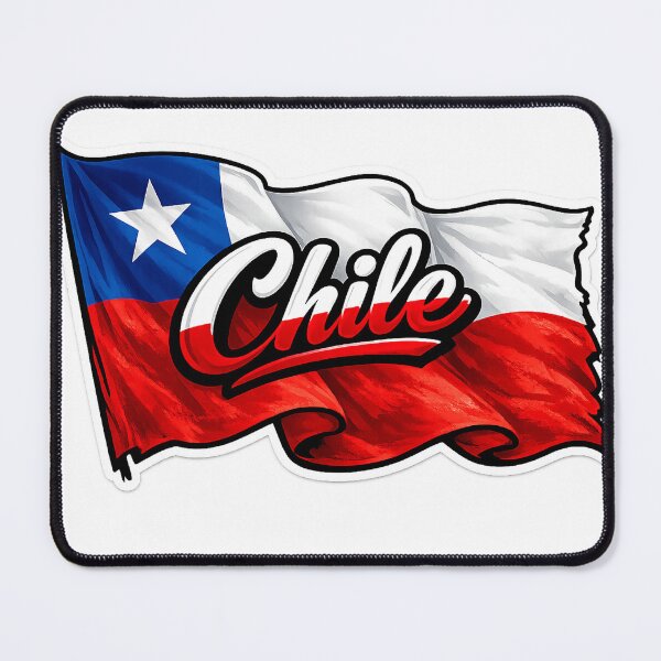 Item preview, Chile Waving Flag Design – Chilean Pride Patriotic Country Graphic designed and sold by GarnerSupplyCo.