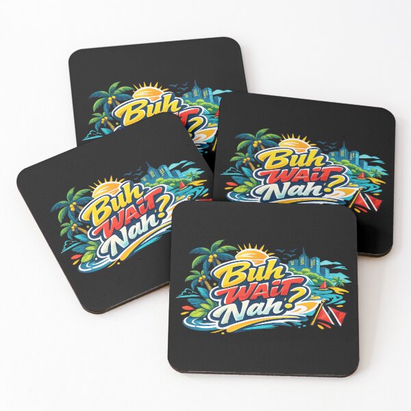 Item preview, Buh Wait Nah - Trini Slang designed and sold by tw2us.