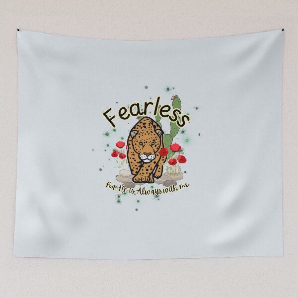 Item preview, Fearless Leopard Jungle Night - Luminous Nature Art designed and sold by PriyaMagic.
