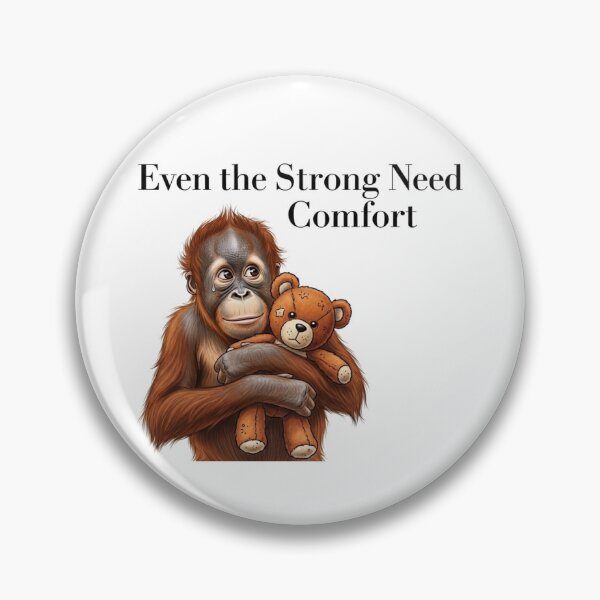 Item preview, Punch the Orangutan – Even the Strong Need Comfort 2 designed and sold by FlamaC.