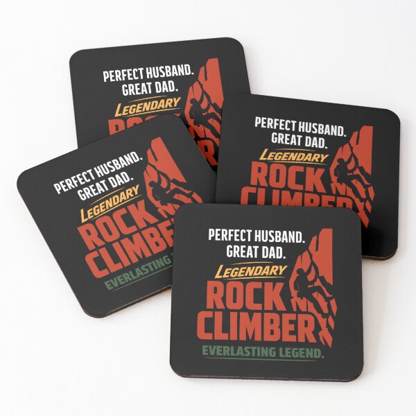 Item preview, Legendary Rock Climber Dad Husband designed and sold by FreshVibe Prints.