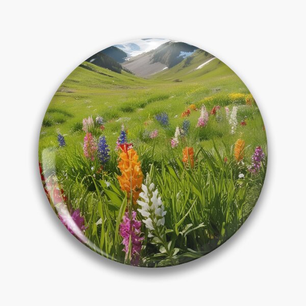 Item preview, Mountain flowers designed and sold by RisingWolfStudio.
