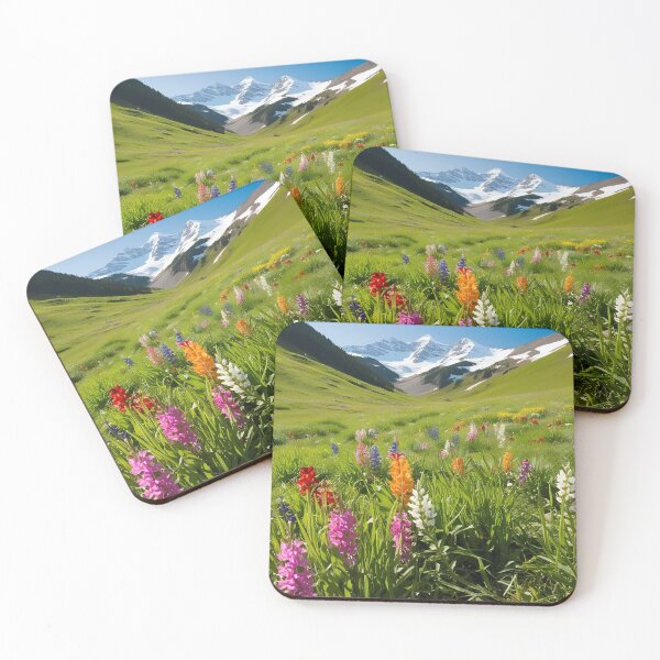 Item preview, Mountain flowers designed and sold by RisingWolfStudio.