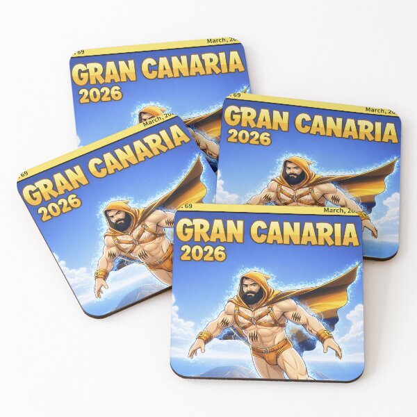 Artikelvorschau, Gran Canaria 2026 Held entworfen und verkauft von tbearsdesigns.