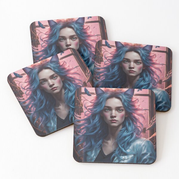 Item preview, Blue Ice and Pink Sky: Pure Vibe designed and sold by KunstGeist.