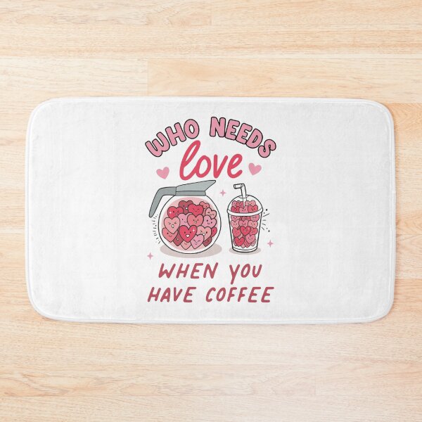 Item preview, who needs love when you have coffee - funny caffeine heart design designed and sold by JinxyArtistry.