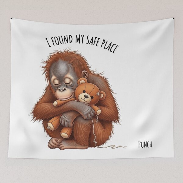 Item preview, Punch the Orangutan – I Found My Safe Place designed and sold by FlamaC.