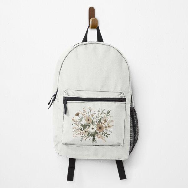 Item preview, Neutral Tones Wildflower Bouquet Aesthetic designed and sold by CreativeIAV.