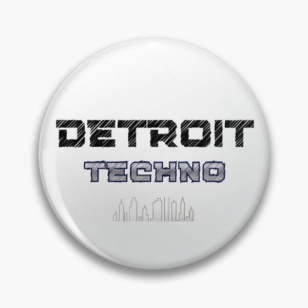 Item preview, Detroit Techno Logo designed and sold by BigEleven.