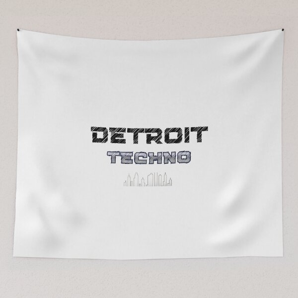 Item preview, Detroit Techno Logo designed and sold by BigEleven.