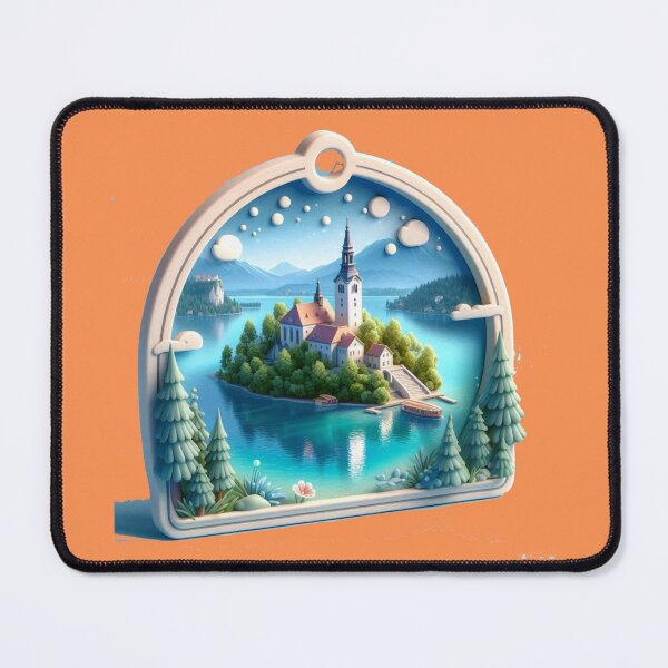 Item preview, Lake Bled – Fairytale Island Title Lake Bled Fairytale Island designed and sold by PaintMeWorld.