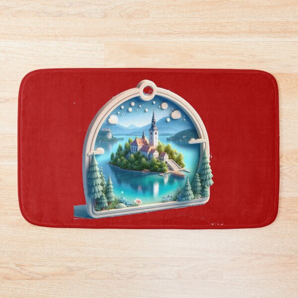 Item preview, Lake Bled – Fairytale Island  Title Lake Bled Fairytale Island  designed and sold by PaintMeWorld.