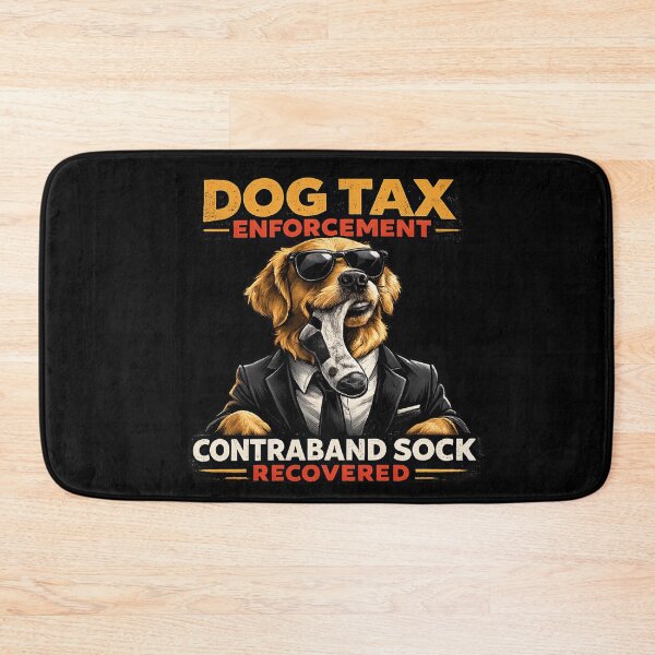 Item preview, Funny Golden Retriever Dog Tax Enforcement Design designed and sold by AmazingViews.