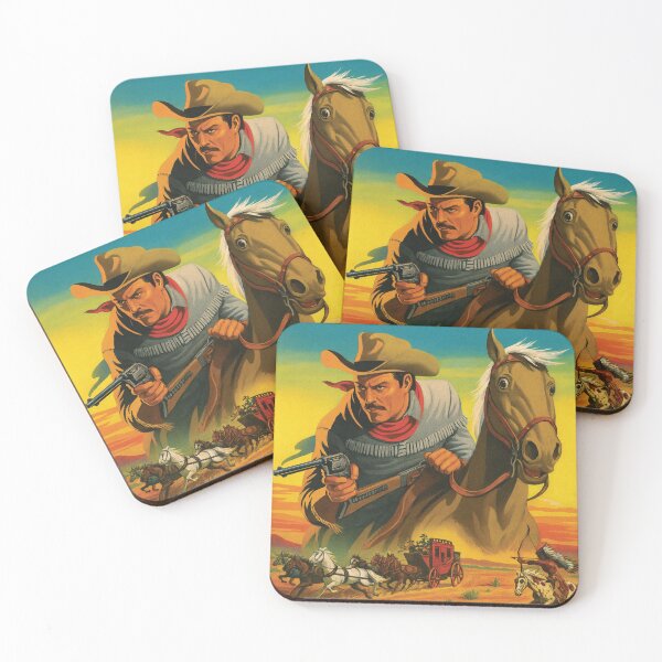 Item preview, Buffalo Bill Wild West Retro Comic Cover designed and sold by Analog Aura .