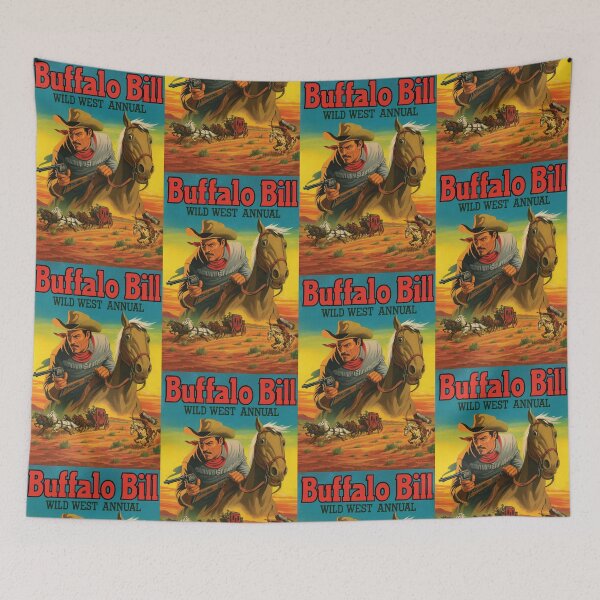 Item preview, Buffalo Bill Wild West Retro Comic Cover designed and sold by Analog Aura .