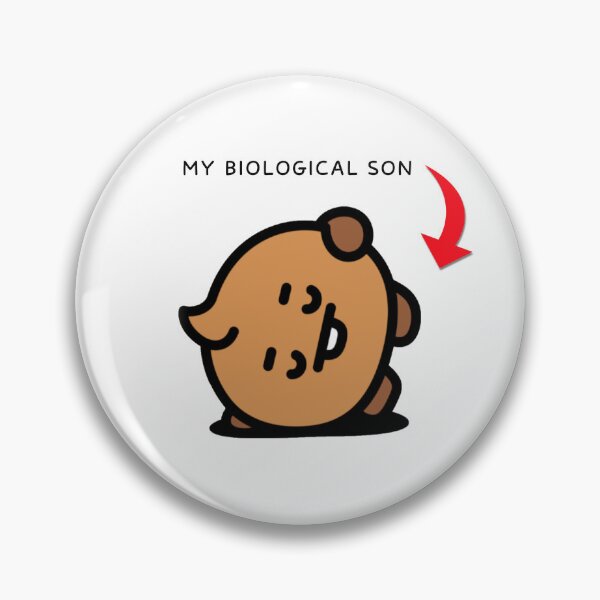 Item preview, BT21 SHOOKY MY BIOLOGICAL SON designed and sold by danisfired.