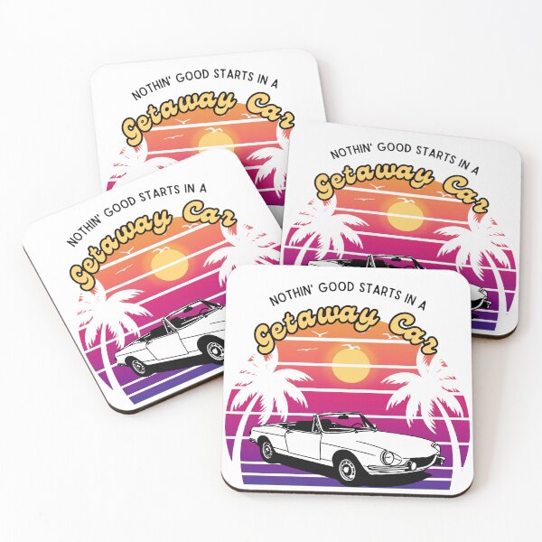 Item preview, Nothin' Good Starts In A Getaway Car designed and sold by Pixel & Page.