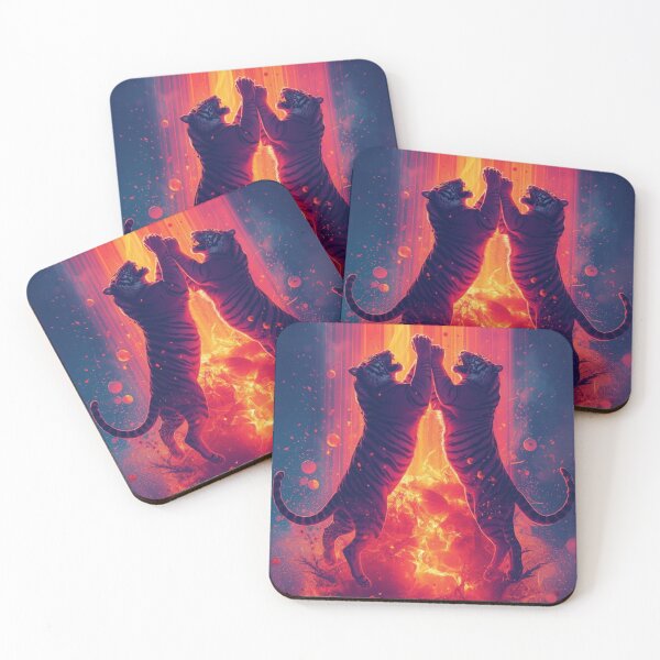 Item preview, Surreal tigers for fans of cats. designed and sold by Knock on my door.