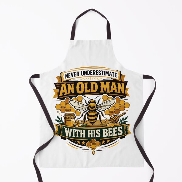 Item preview, An Old Man With His Bees designed and sold by FreshVibe Prints.