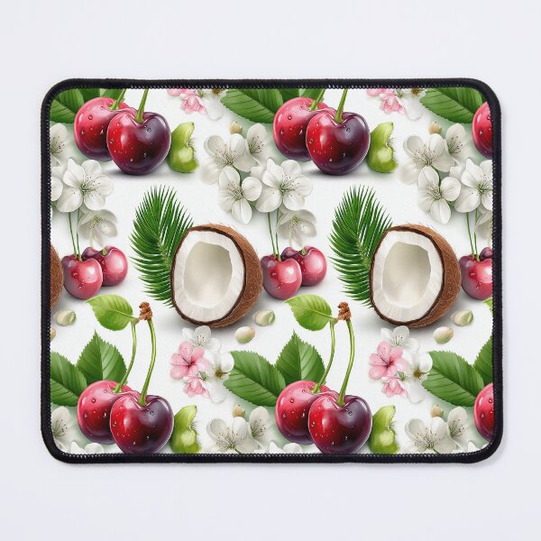 Item preview, Realistic Cherries Coconut and Flowers Mix designed and sold by Piotrek0001.